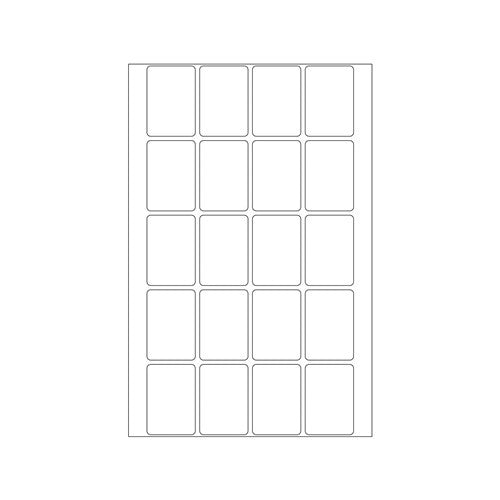 Office Pack Multi-purpose Labels 22 x 32mm (2430)
