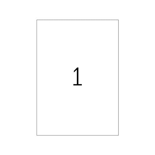 Premium Label A4 210 x 297mm White (4428)