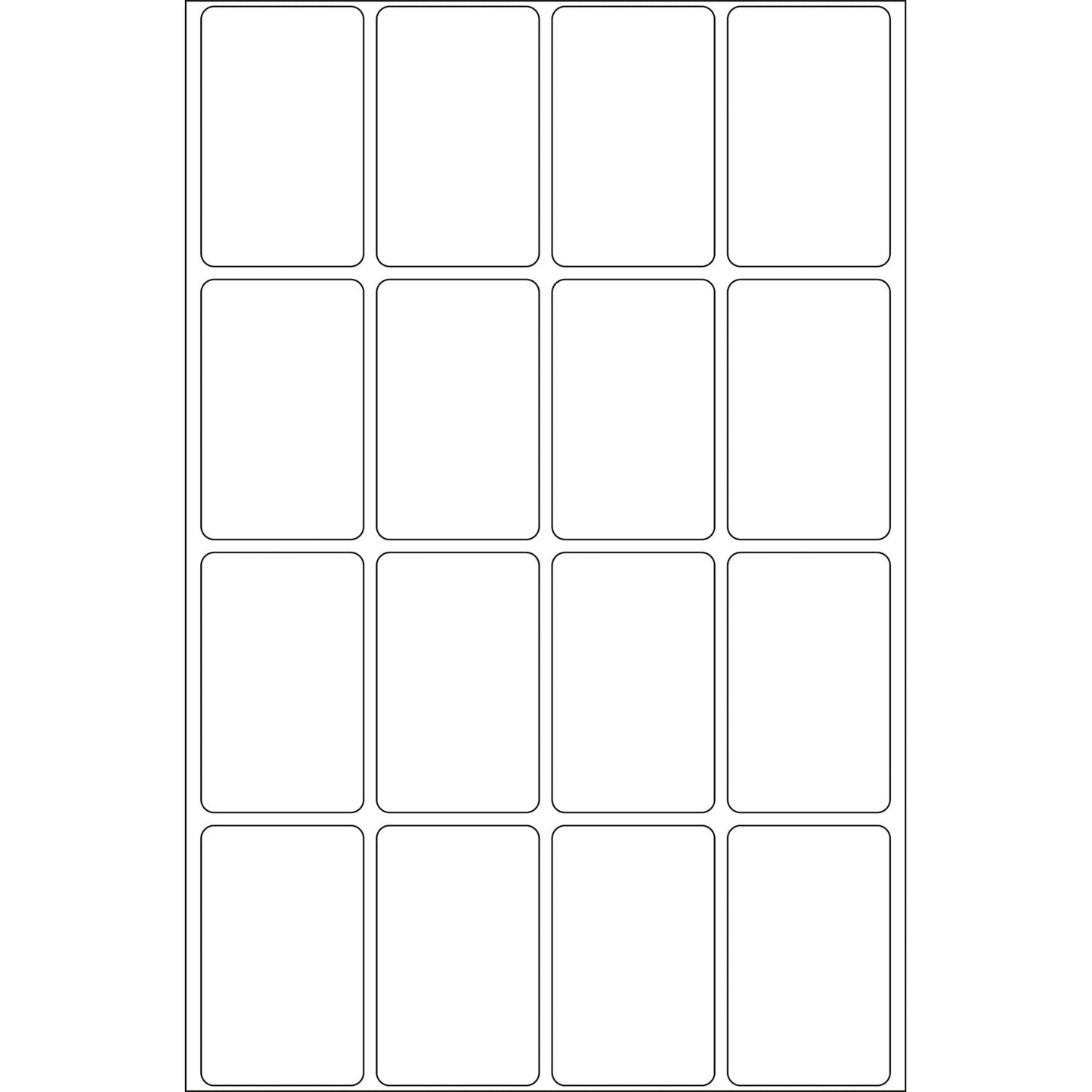 Office Pack Multi-purpose Labels 25 x 40 mm (2450)