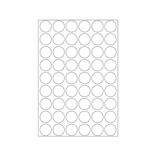 Office Pack Multi-purpose Label Round 16mm (2240)