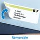 Removable Address Labels A4, 63,5 x 38,1 mm, White (5074)