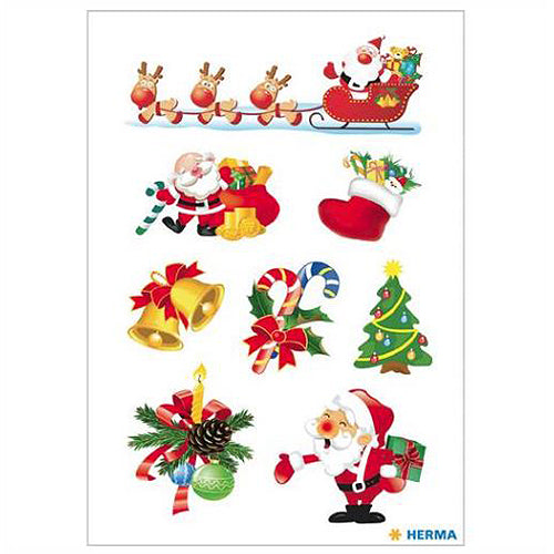 Stickers Christmas Santa Claus (15080)