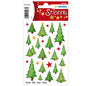 Stickers Christmas Trees, Silk (15233)