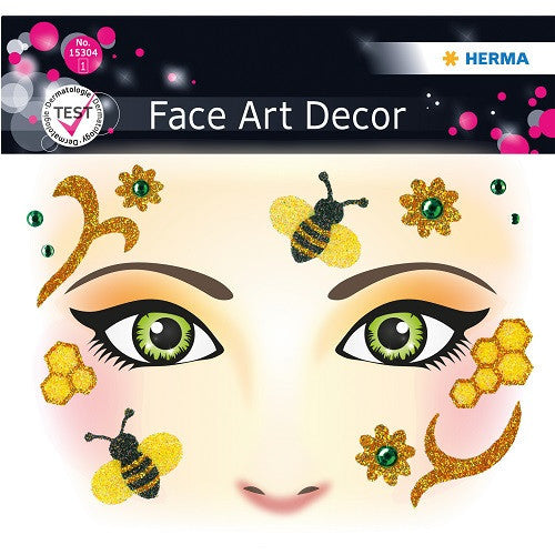 Face Art Sticker Honey Bee (15304)