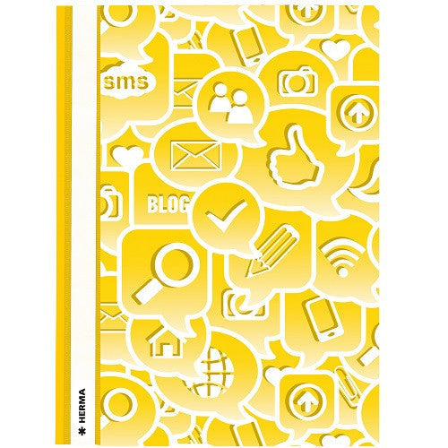 A4 Folder Social Icons