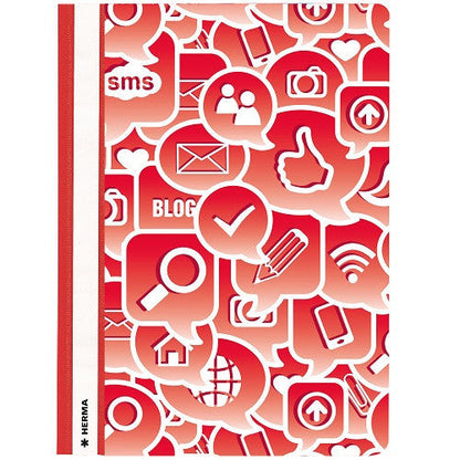 A4 Folder Social Icons