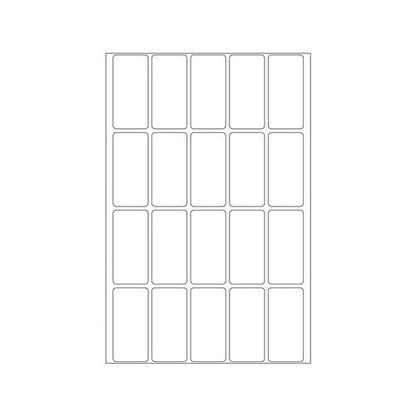 Office Pack Multi-purpose Labels 19 x 40mm (2400)