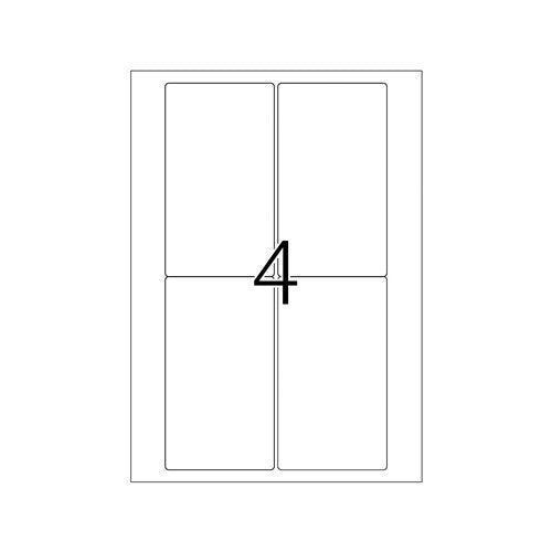 Premium Label A4 78.7 x 139.7mm (4472)