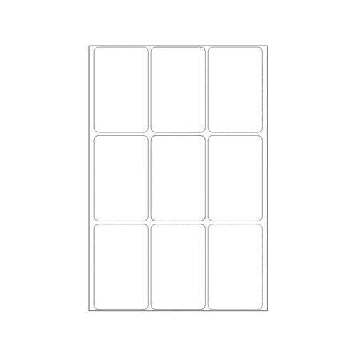 Office Pack Multi-purpose Labels 34 x 53mm White (2470)