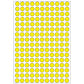 Office Pack Multi-purpose Labels Round 8mm Yellow (2211)