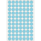 Office Pack Multi-purpose Labels Round 13mm Blue (2233)