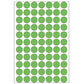 Office Pack Multi-purpose Labels Round 13mm Green (2235)
