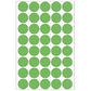 Office Pack Multi-purpose Labels Round 19mm Green (2255)