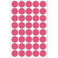 Office Pack Multi-purpose Labels Round 19mm Luminous Red (2256)