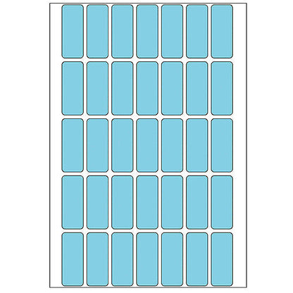 Office Pack Multi-purpose Labels 12 x 30mm Blue (2353)