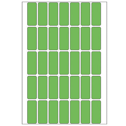 Office Pack Multi-purpose Labels 12 x 30mm Green (2355)
