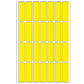 Office Pack Multi-purpose Labels 13 x 40mm Yellow (2361)