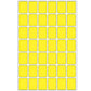 Office Pack Multi-purpose Labels 16 x 22mm Yellow (2381)
