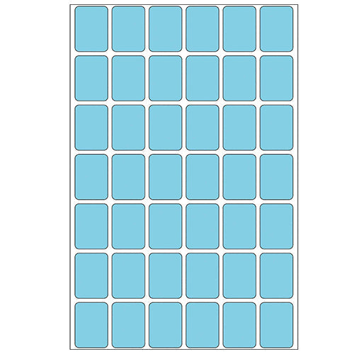 Office Pack Multi-purpose Labels 16 x 22mm Blue (2383)