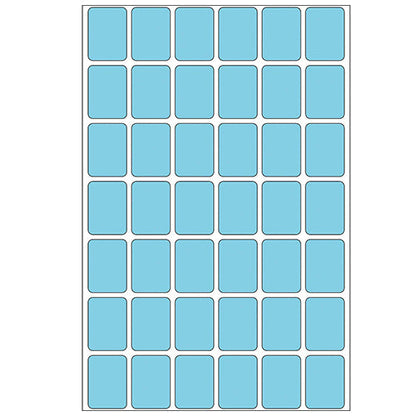 Office Pack Multi-purpose Labels 16 x 22mm Blue (2383)