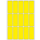 Office Pack Multi-purpose Labels 20 x 50mm Yellow (2411)