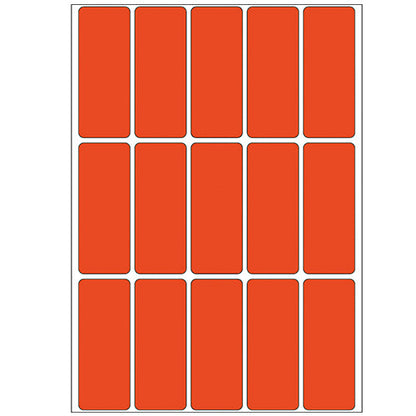 Office Pack Multi-purpose Labels 20 x 50mm Red (2412)