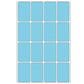 Office Pack Multi-purpose Labels 25 x 40mm Blue (2453)