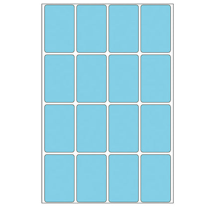 Office Pack Multi-purpose Labels 25 x 40mm Blue (2453)