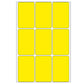 Office Pack Multi-purpose Labels 34 x 53mm Yellow (2471)