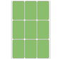 Office Pack Multi-purpose Labels 34 x 53mm Green (2475)