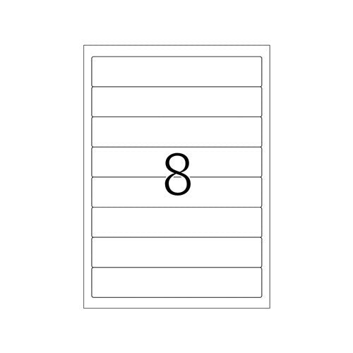 File Spine Label A4 192 x 34mm (4290)