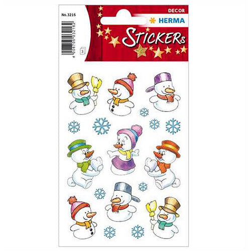 Stickers Snowmen (3216)