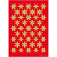 Stickers stars 6-pointed, Gold Ø 14 mm (3903)