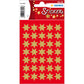 Stickers stars 6-pointed, Gold Ø 16 mm (3904)