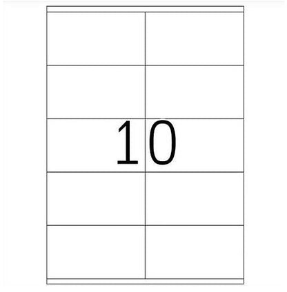 Premium Label A4 105 x 57mm (4425)
