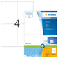 Premium Label A4 105 x 144mm (4454)