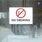 Information label 'no mobile' weatherproof (5784)