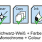 Removable labels A4, Ø 20 mm, white, Movables® technology (4386)