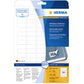 Removable Labels A4, 35,6 x 16,9, White (10003)