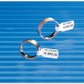 Jewellery labels A4, 49 x 10 mm, White, Opaque, with strong adhesion