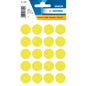 Multi-purpose Labels Round 19 mm Luminous Yellow (1884)