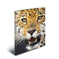 A4 Elasticated Folder Leopard
