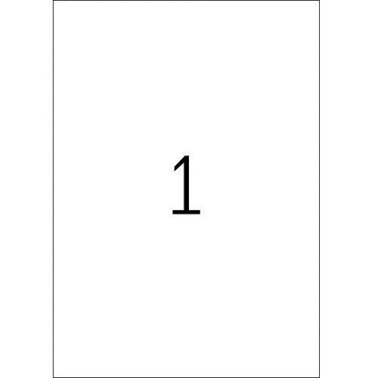 A4 Inkjet Glossy Label 210x297mm