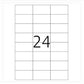 Coloured Labels A4, 70 x 37 mm, Yellow, Permanent Adhesion (4406)