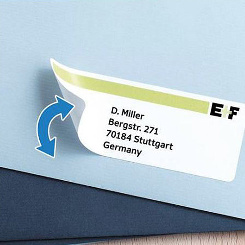 Removable Address Labels A4, 99,1 x 42,3 mm, White (10017)