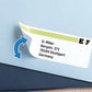 Removable Address Labels A4, 99,1 x 67,7 mm, White (10018)
