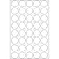 Office Pack Multi-purpose Labels Round 19mm (2250)