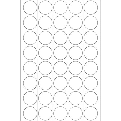 Office Pack Multi-purpose Labels Round 19mm (2250)