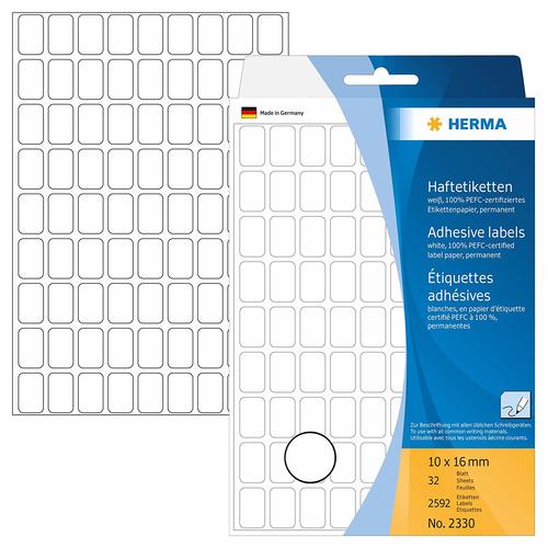 Office Pack Multi-purpose Labels  10 x 16mm (2330)