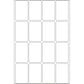 Office Pack Multi-purpose Labels 25 x 40 mm (2450)